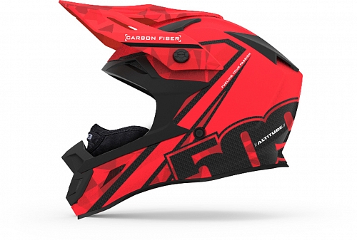Шлем карбоновый 509 Altitude Red Fidlock®, 4XL	